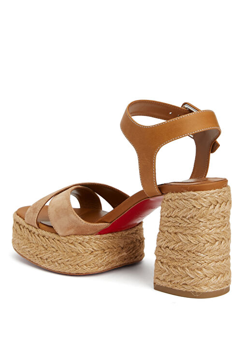 Calakala Taba Kadın Deri Espadril - Görsel 4