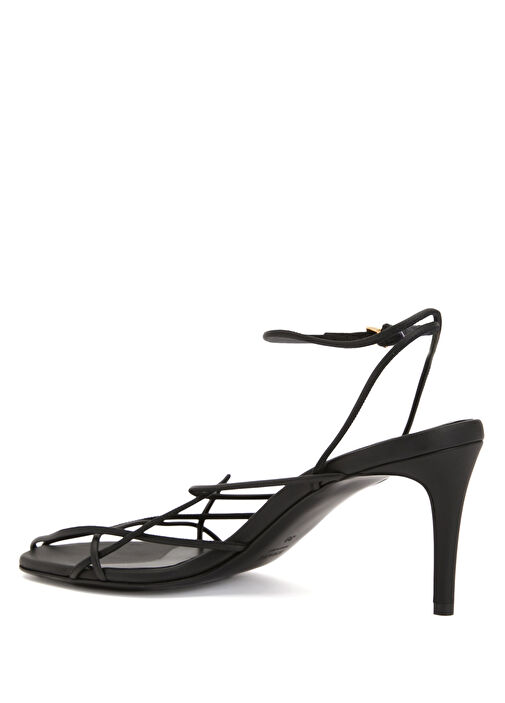 Loulou Siyah Kadın Deri Sandalet - Görsel 4