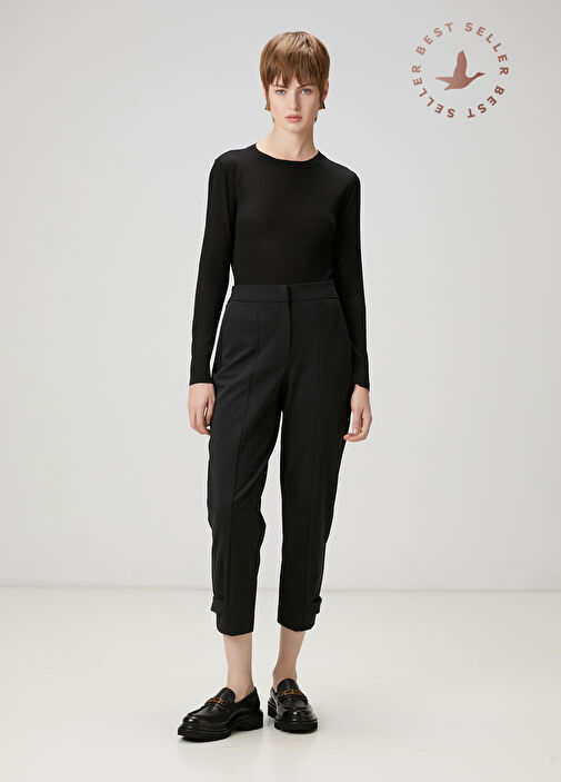 Siyah Scuba Jogger Pantolon - Görsel 2