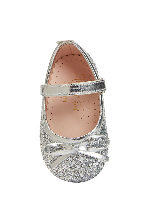 Silver Simli Kız Bebek İlk Adım Ayakkabısı - Görsel 5