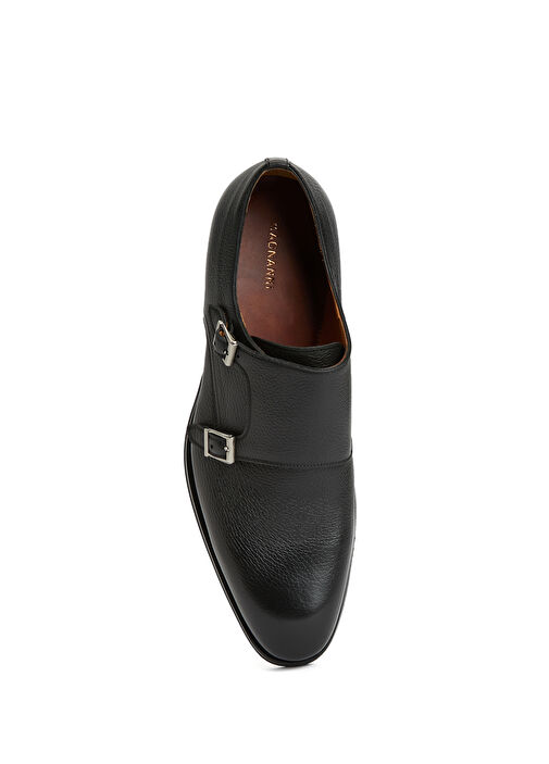 Siyah Erkek Deri Ayakkabı - Görsel 5