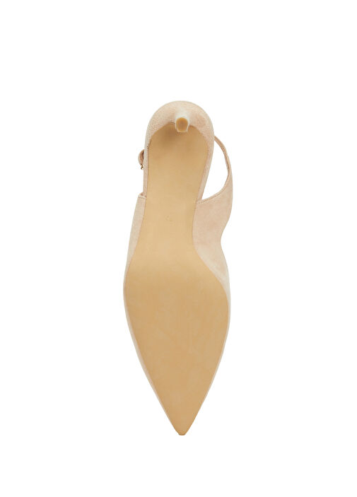 Vizon Kadın Süet Topuklu Ayakkabı - Görsel 6