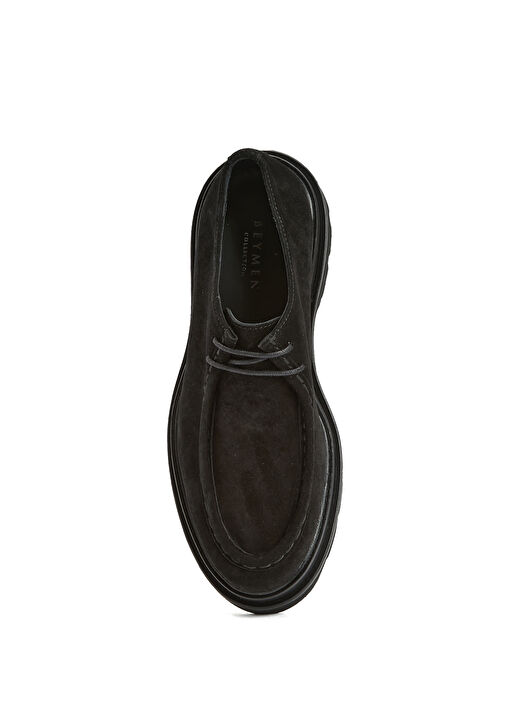 Siyah Kadın Deri Ayakkabı - Görsel 5