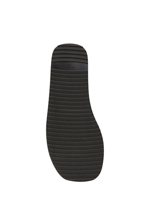 Siyah Kadın Deri Terlik - Görsel 6