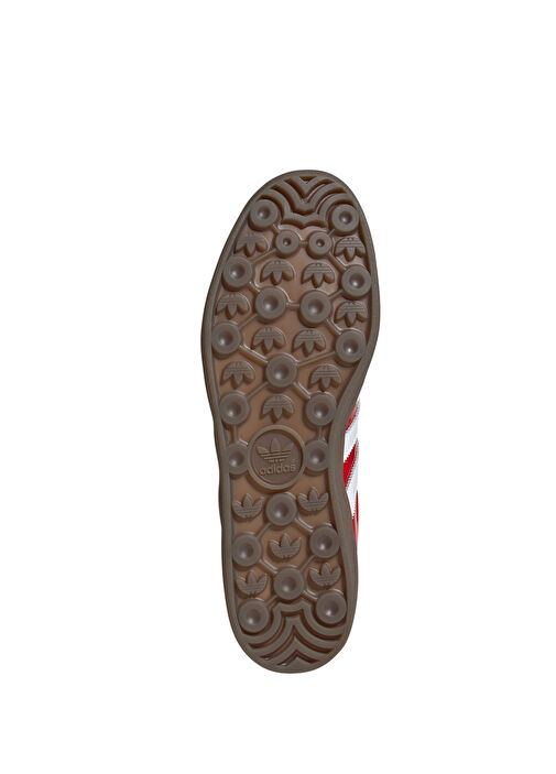 Gazelle Indoor Kırmızı Beyaz Kadın Deri Sneaker - Görsel 5