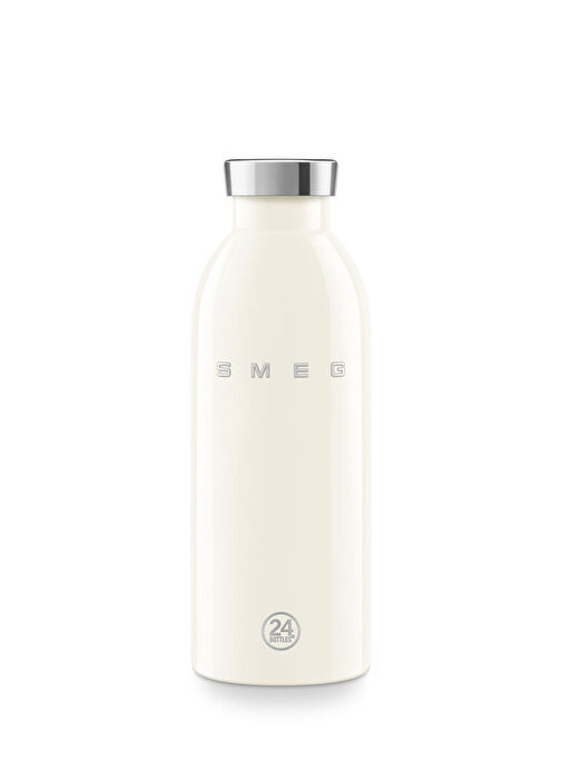 SMEG Clima ステンレスボトル クリーム Smeg - Clima Bottle Krem 500 ml Termos - Krem