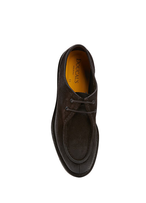 Koyu Kahverengi Erkek Deri Ayakkabı - Görsel 5