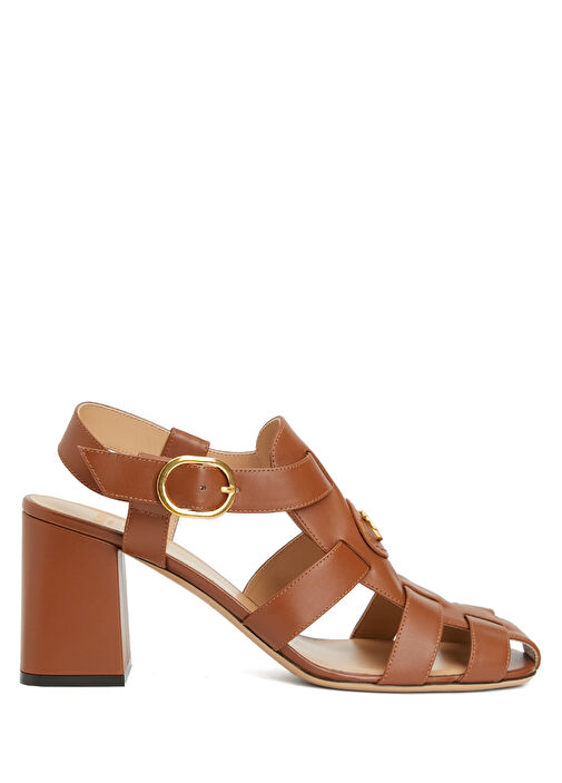 Taba Kadın Deri Sandalet - Görsel 2