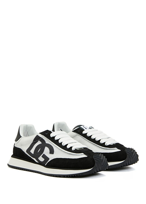 DG Cushion Siyah Beyaz Kadın Sneaker - Görsel 3