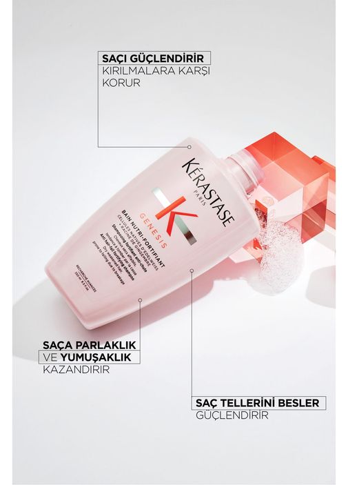 Kerastase - Genesis Bain Nutri-Fortifiant Şampuan 250 ml - Çok Renkli
