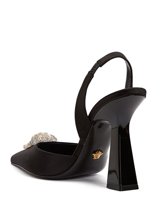 Versace Versace Siyah Medusa Detaylı Topuklu Ayakkabı Basketbol Ayakkabıları | Beymen Siyah - 4. görsel