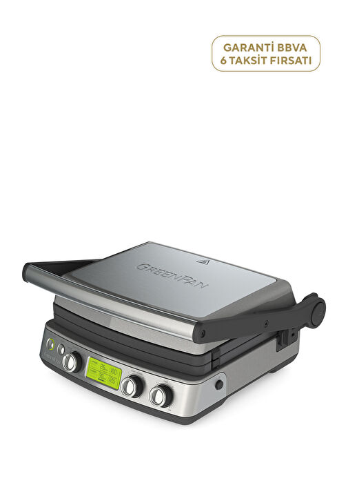 Greenpan - Elite Thermolon Seramik Yüzeyli Grill Çelik Tost