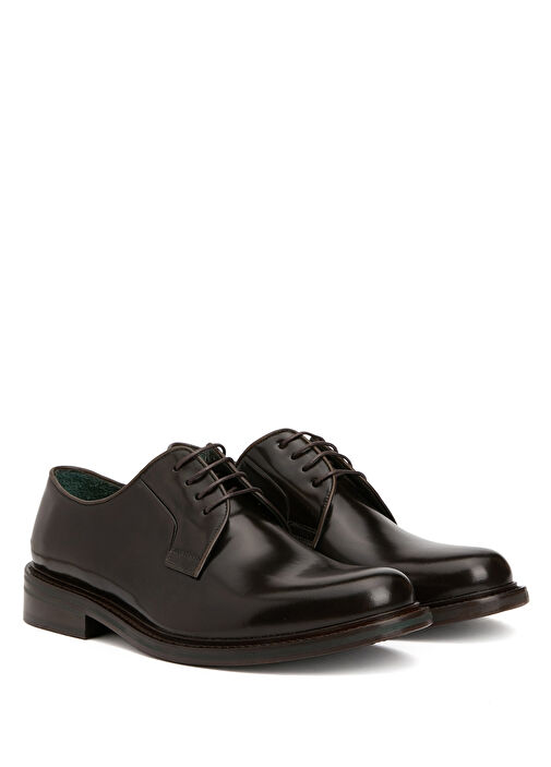 Kahverengi Erkek Deri Ayakkabı - Görsel 3