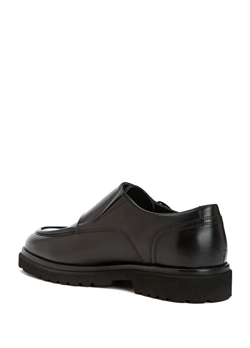 Siyah Erkek Deri Ayakkabı - Görsel 4