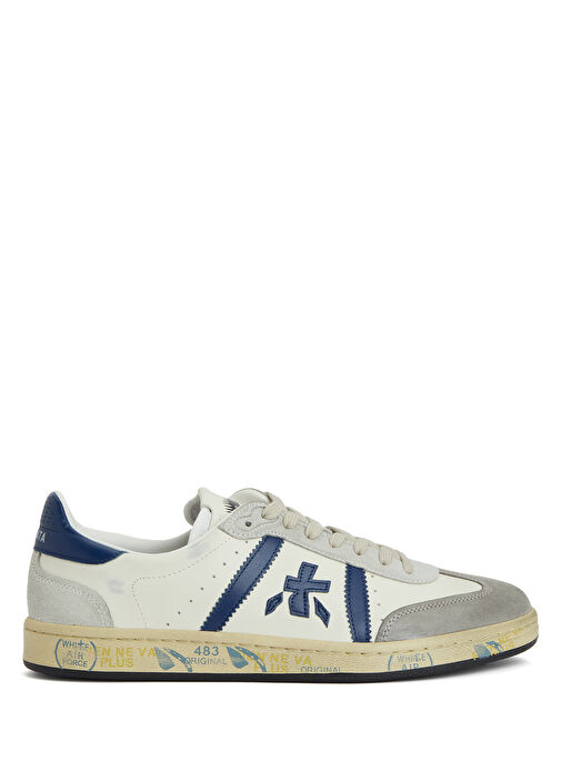 Istrice Bonnie Beyaz Erkek Deri Sneaker - Görsel 2