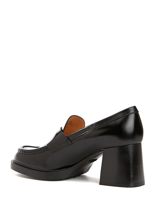Tod's Siyah Tod's Deri Kadın Loafer
