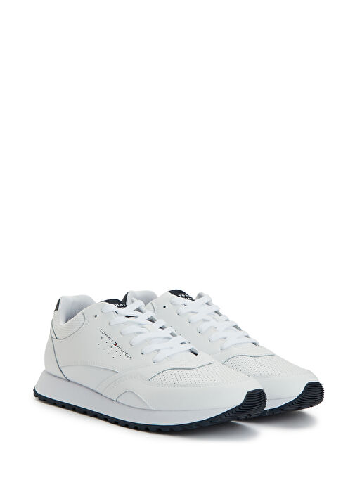 New Runner Eva Beyaz Erkek Deri Sneaker - Görsel 3