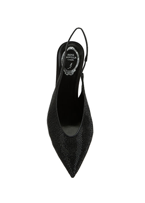 Siyah Topuklu Ayakkabı - Görsel 5