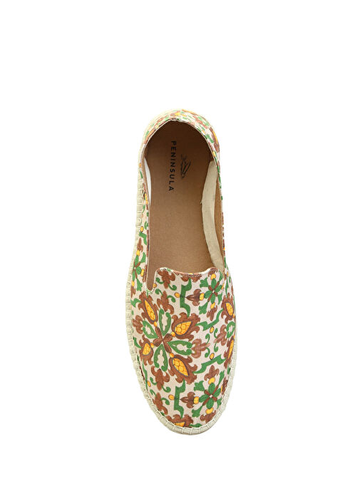 Desenli Erkek Keten Espadril - Görsel 5