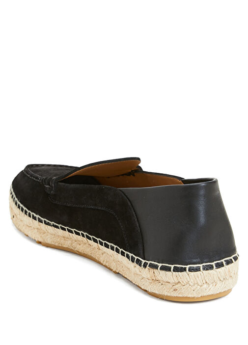 Siyah Erkek Süet Espadril - Görsel 4