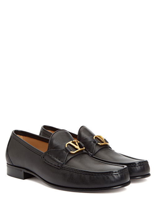Siyah Erkek Deri Loafer - Görsel 3