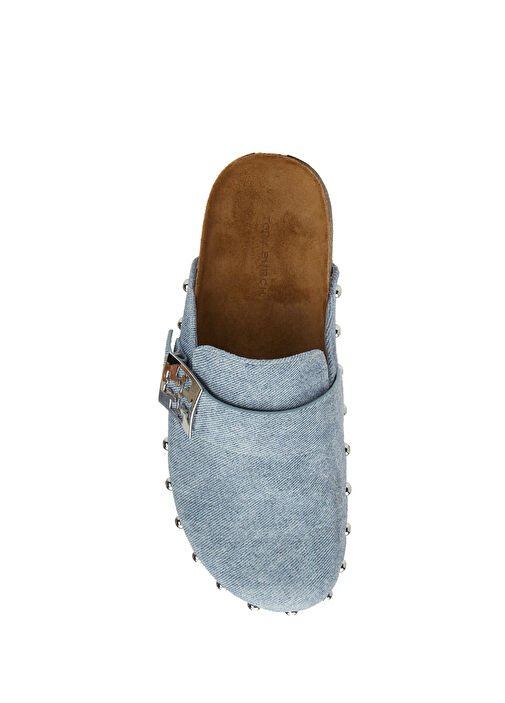 Mavi Kadın Süet Terlik - Görsel 5