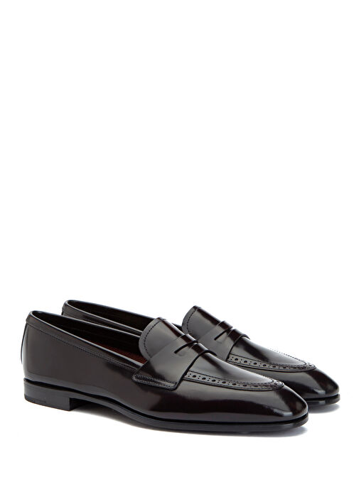 Church's Church's Bordo Kadın Deri Loafer | Beymen Bordo - 3. görsel