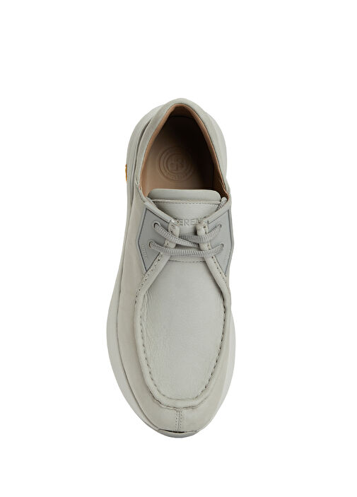 Fernabee MegaGrip Açık Gri Erkek Deri Sneaker - Görsel 5