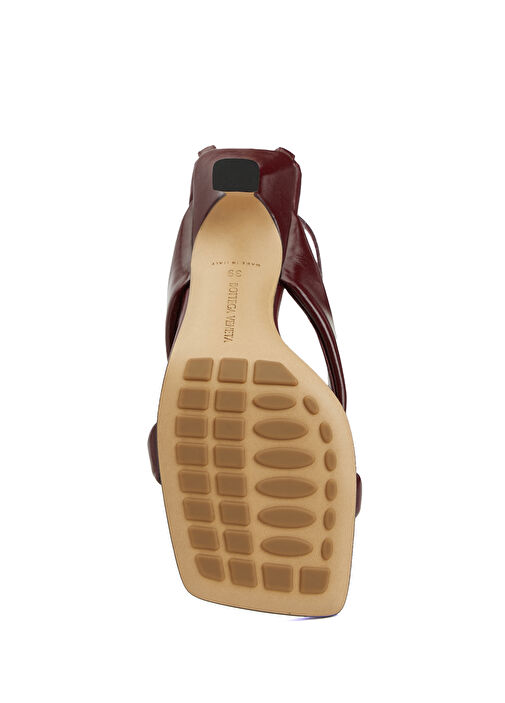 Riva Bordo Kadın Deri Sandalet - Görsel 6