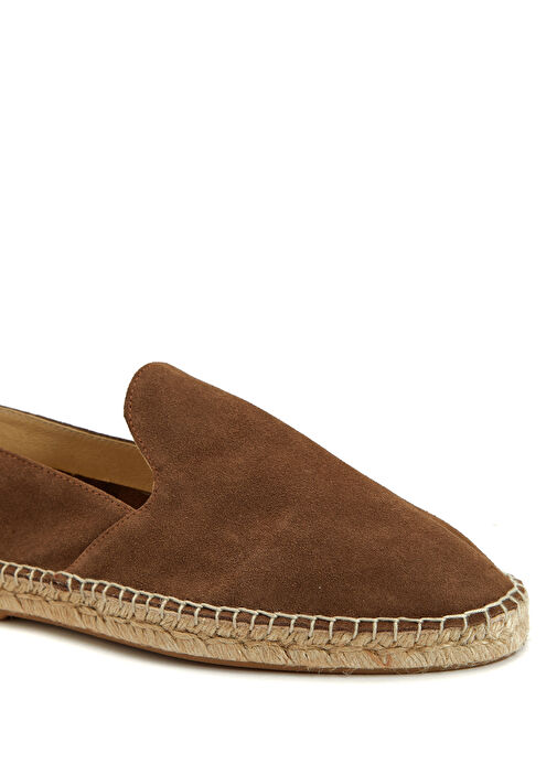 Kahverengi Günlük Rahat Erkek Süet Espadril - Görsel 7