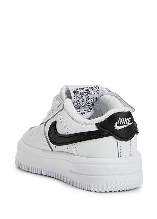 Force 1 Low Easyon Beyaz Unisex Çocuk Deri Sneaker - Görsel 4