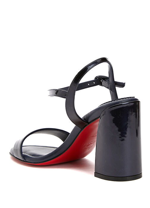 Miss Jane Lacivert Kadın Deri Sandalet - Görsel 4