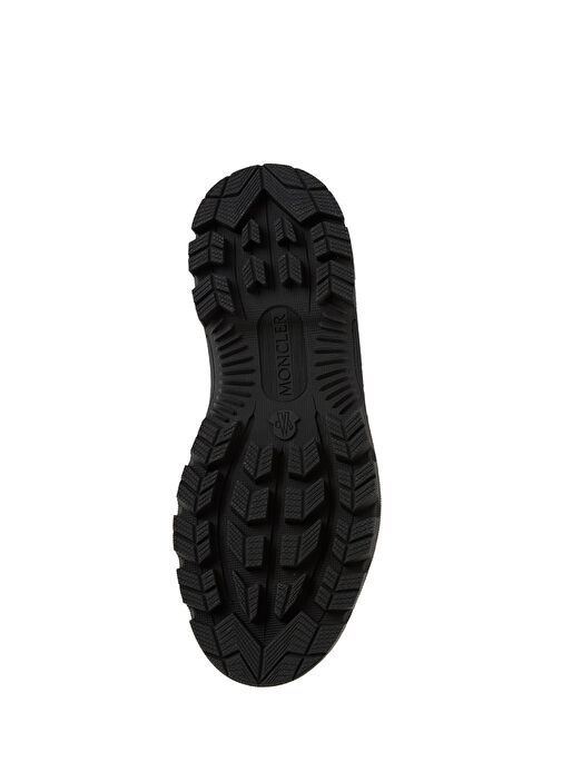 Siyah Logolu Kadın Deri Bot - Görsel 6