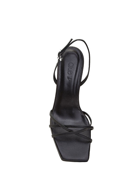 Beymen Club Siyah Beymen Club Deri Kadın Sandalet