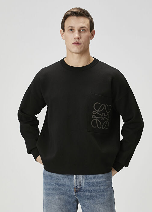 Loewe - Black Logo Sweater