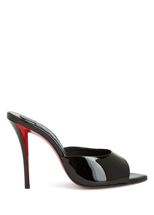 Miss Z Siyah Kadın Deri Terlik - Görsel 2