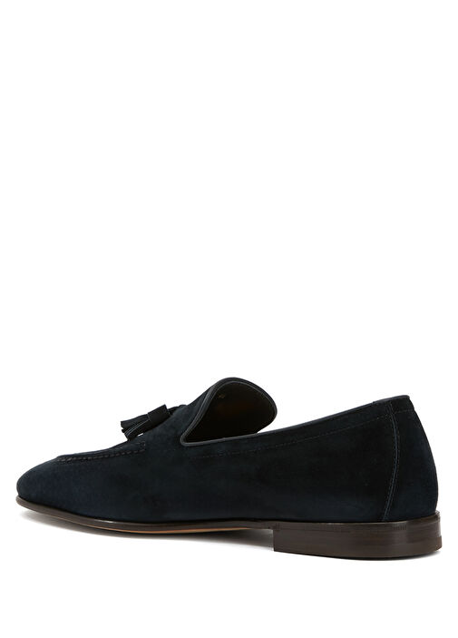 Lacivert Erkek Deri Loafer - Görsel 4