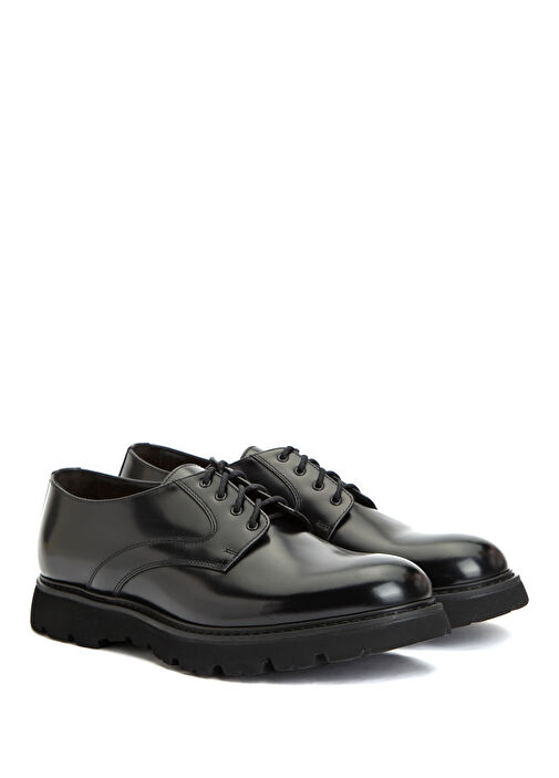 Siyah Erkek Deri Ayakkabı - Görsel 3