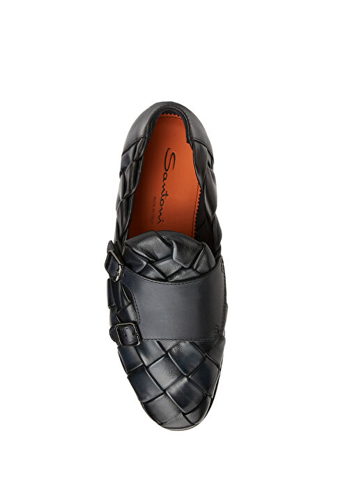 Carlos Siyah Erkek Deri Loafer - Görsel 5