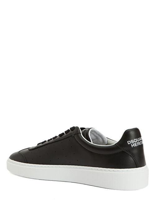 Rider Siyah Erkek Deri Sneaker - Görsel 4