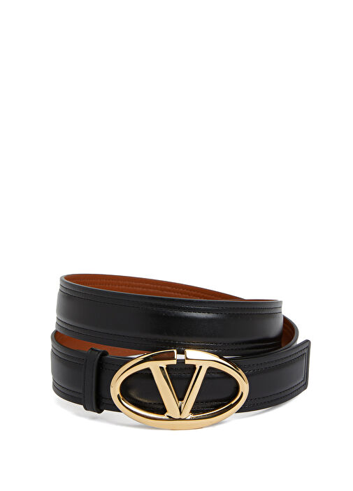 ベルト VALENTINO GARAVANI VLOGO THE BOLD EDITION BLACK BELT Valentino Garavani Vlogo The Bold Edition black belt