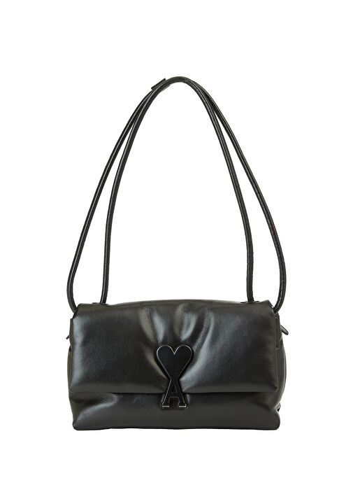 Ami Paris - Voulez-Vous Black Women's Leather Bag
