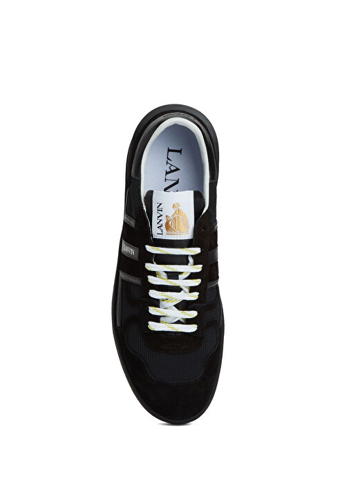 Clay Siyah Erkek Deri Sneaker - Görsel 5