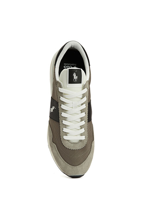 Gri Erkek Deri Sneaker - Görsel 6