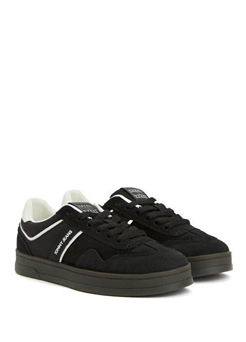 The Greenwich Siyah Kadın Süet Sneaker - Görsel 3