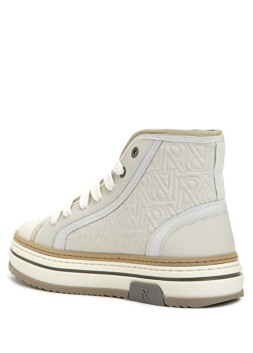 Beyaz Bilek Boy Erkek Sneaker - Görsel 4