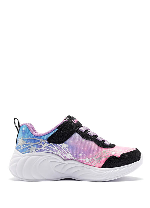 Unicorn Dreams Siyah Kız Çocuk Sneaker - Görsel 4