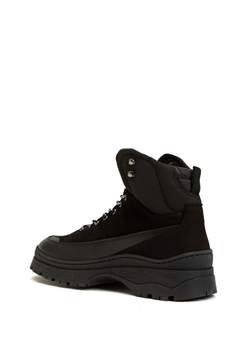 Siyah Erkek Deri Bot - Görsel 4