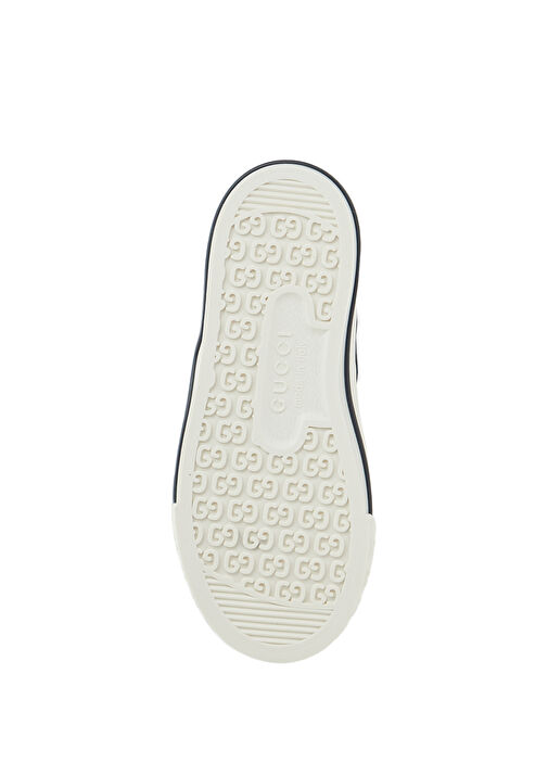 Beyaz Erkek Çocuk Deri Sneaker - Görsel 6