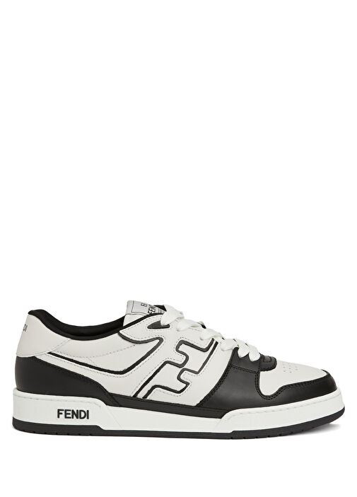 Match Siyah Beyaz Erkek Deri Sneaker - Görsel 2